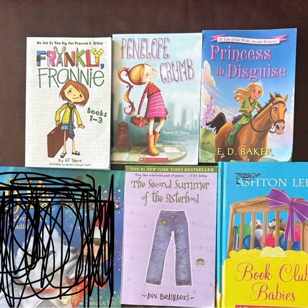 📚 Kids & Tween Book Bundle – 5 Books (Great Condition!)